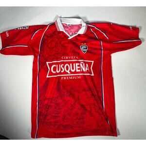 VINTAGE CIENCIANO 2003 CAMPEON SUDAMERICANA JERSEY PERU MEN'S Large Please Read